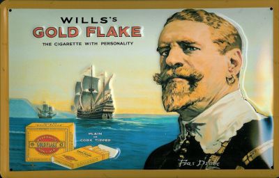 A124 Wills Gold Flake
