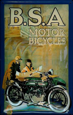 B254 B.S.A Motor Bicycles                        
