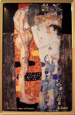 B725 Klimt The three Ages of Women Blechschild 20 x 30 cm
