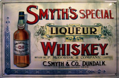 D328 Smyths Special Whiskey Blechschild 20 x 30 cm
