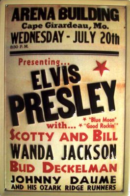 B617 Elvis Presley in Cape Girardeau
